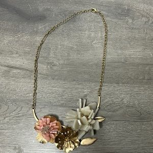Gold Flower Necklace